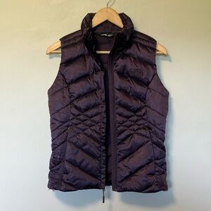 The North Face Down Purple Puffer Vest